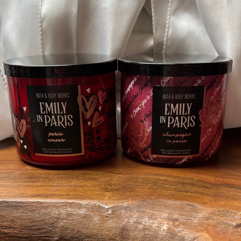 Bath & Body Works Emily in Paris 3-wick Candles